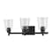 Z-Lite Bohin 3 Light Vanity, Matte Black And Clear Seedy 464-3V-MB - alternate 7